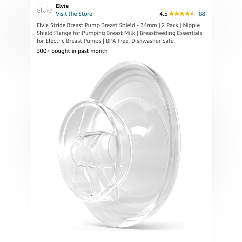 Elvie 24mm shields